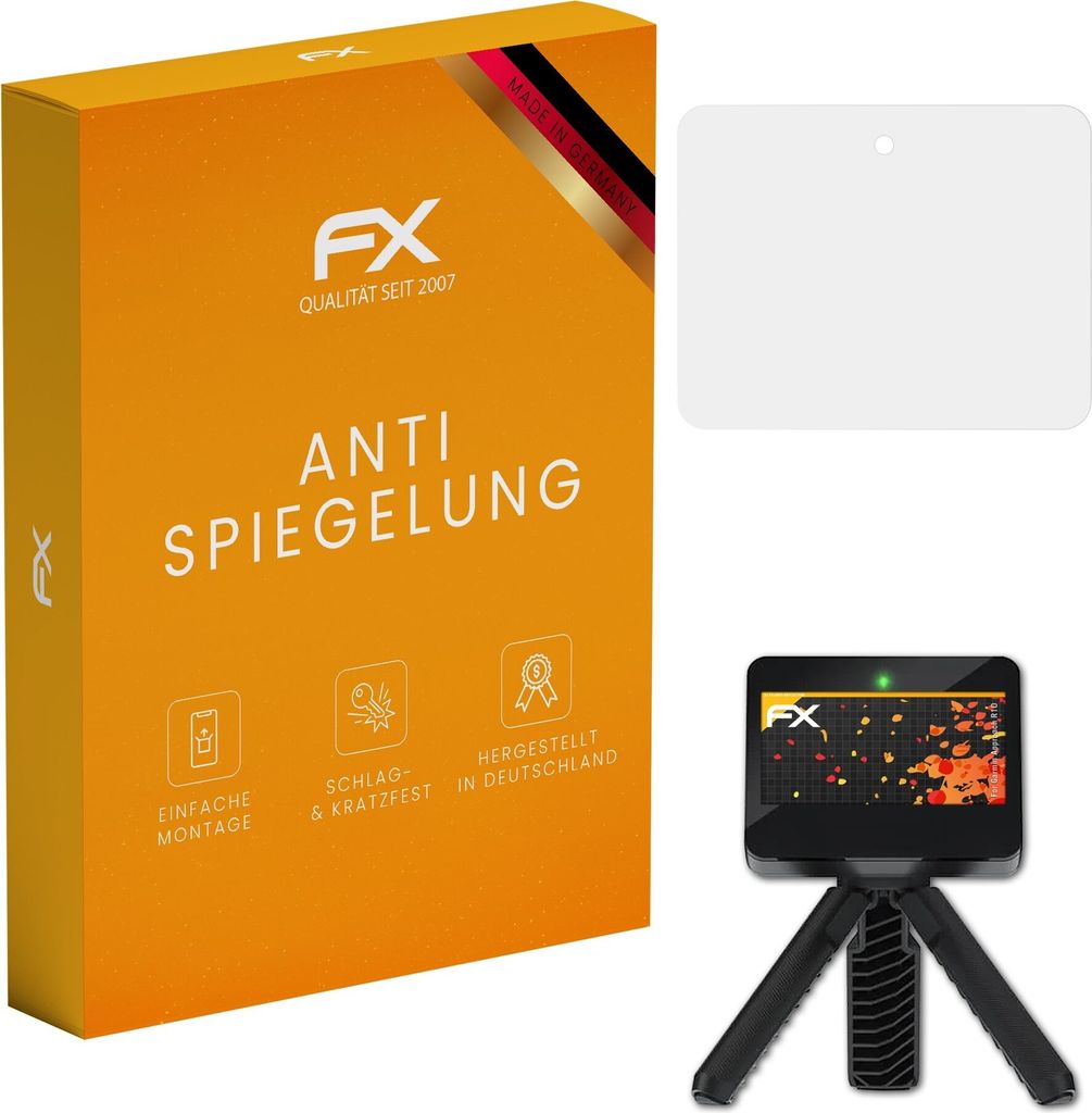 atFoliX FX-Antireflex 3x Schutzfolie kompatibel mit Garmin Approach R10 Displayfolie
