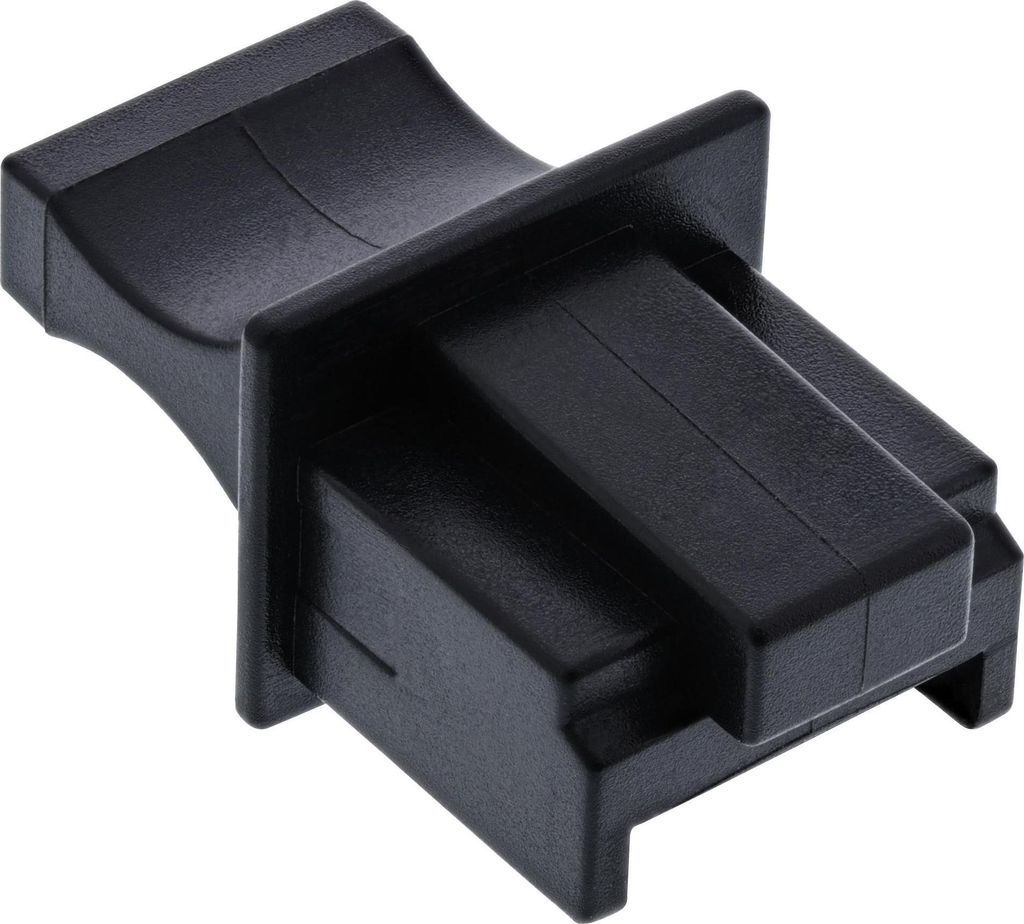 INLINE - Staubschutz für RJ45 Buchse - schwarz - 100er Pack Immagine del prodotto 