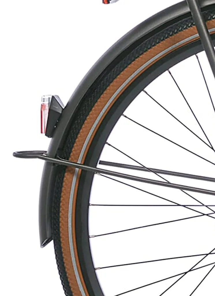 Garde-boue vélo arrière 28 pouces pour Cortina U4 Eclips noir mat Nd