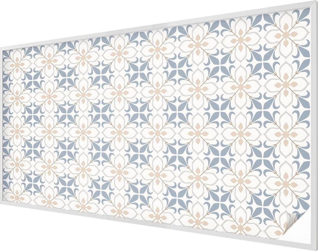 Buntglas Fensterfolie – 116x200 cm – Stained-Glass Design – blickdichte dekorative Sichtschutzfolie – selbstklebend, UV-Schutz – Blumensc...
