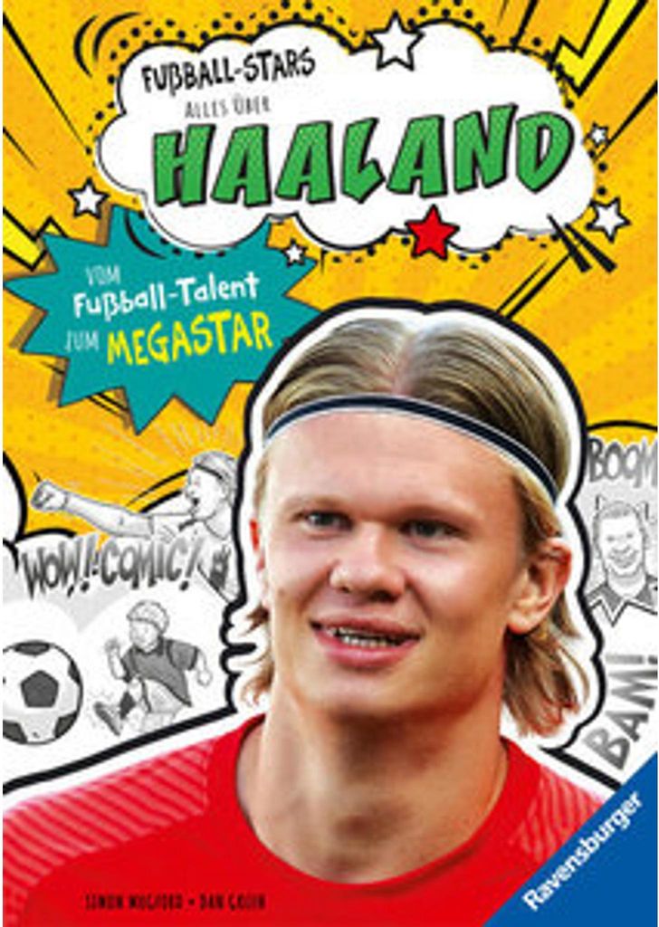 Fußball-Stars - Alles über Haaland. Vom Fußball-Talent zum Produktbild 
