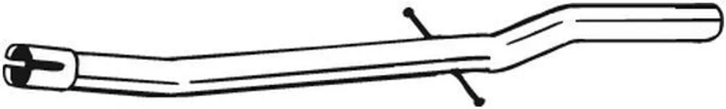 Raccord de catalyseur Bosal 889-539 - Pièce de rechange échappement auto