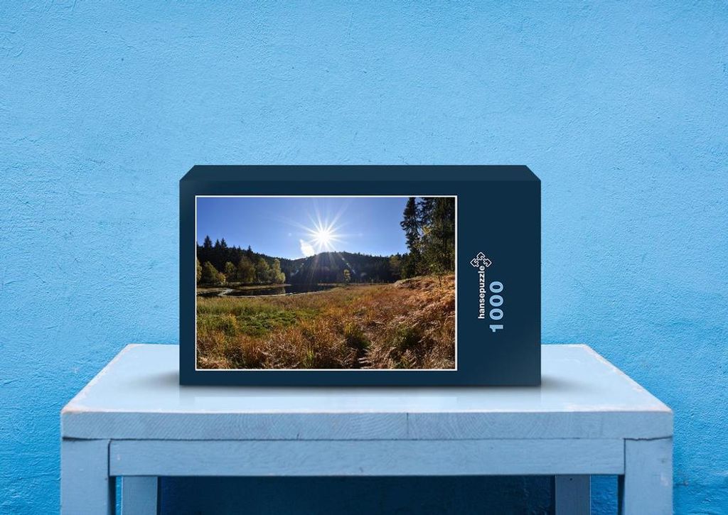 hansepuzzle 47979 - Sonnenschein Puzzle, 1000 Teile, Reisen, 60,0 x 46,0cm mit hochwertiger Aufbewahrung, Kartonbox und wiederverschließbarem Beutel