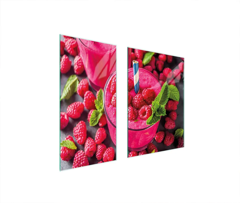 Tagliere Gigante in Vetro 75x52 Rosa | Protezione Piano Cottura