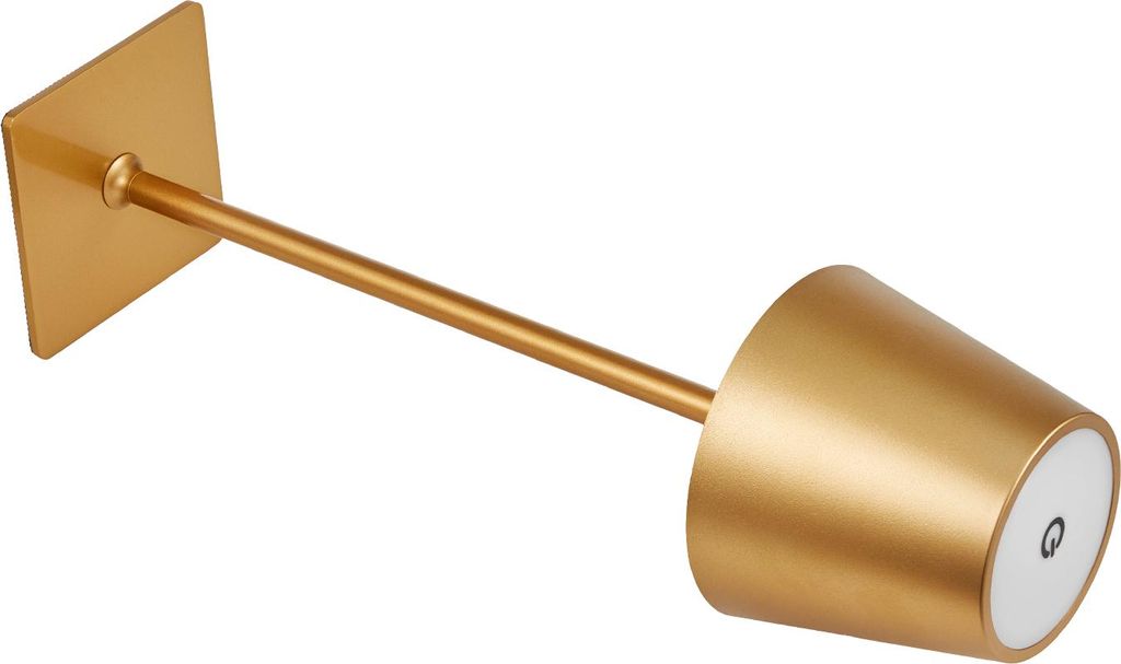 SucceBuy Kabellose Tischlampe (2er-Set) mit eingebautem 5200-mAh-Akku, stufenlos dimmbarer 3-Farben-Beleuchtung und Farbtemperatur von 3000–6500 ...