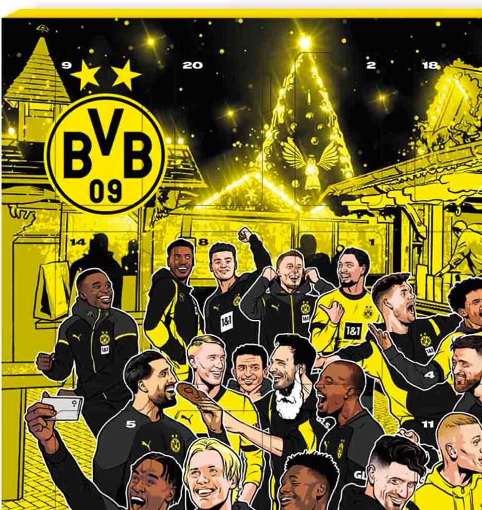 Borussia Dortmund BVB Comic Kalender  Kaufland.de