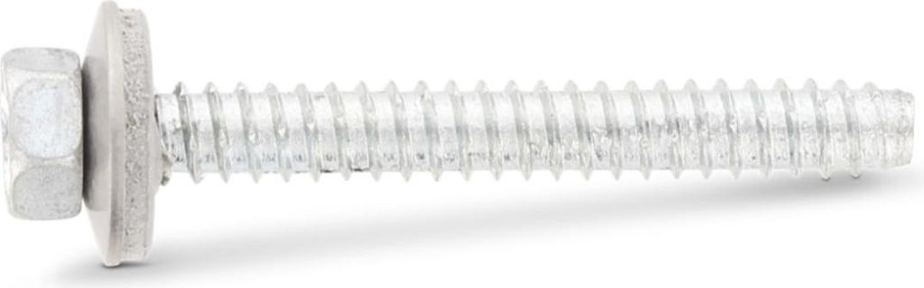 Fassadenbauschrauben mit Zapfen Dichtscheibe 16 mm 6,3x200 mm 100 Stk.