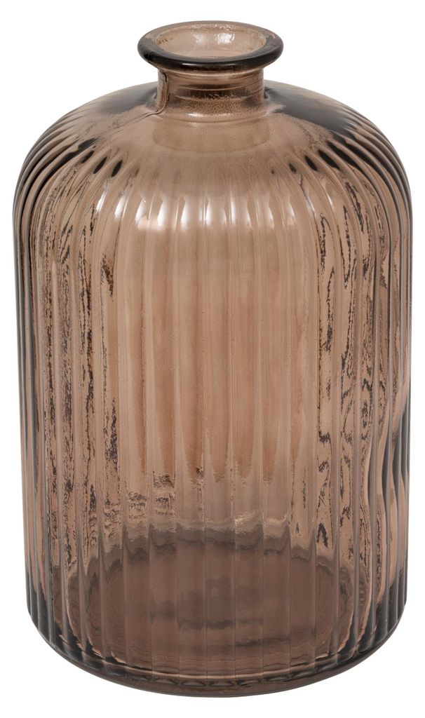 Vase aus recyceltem Glas LUZ, H. 23 cm Produktbild 