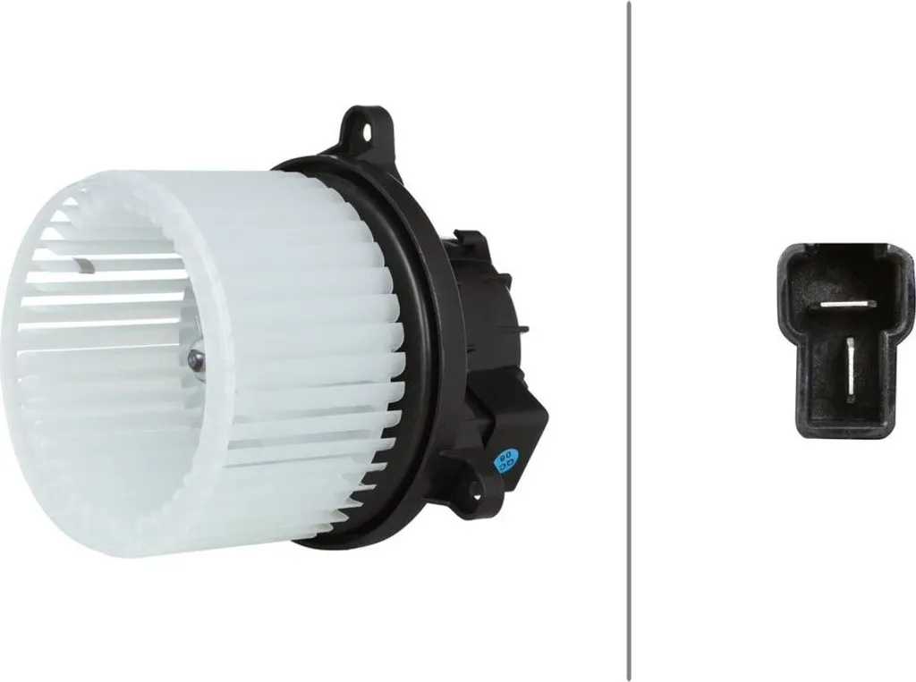 Pulseur d'air habitacle 12V 132W pour HYUNDAI i10 - Qualité HELLA