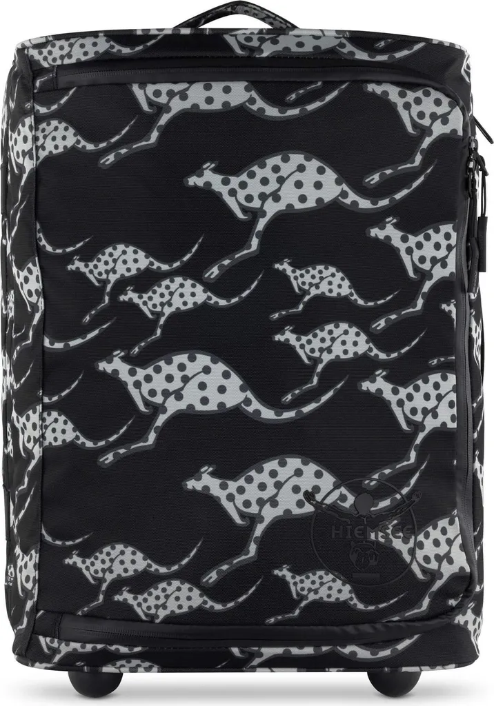 Sac de Voyage à Roulettes CHIEMSEE 44cm Noir Parfait pour Vol Low Cost