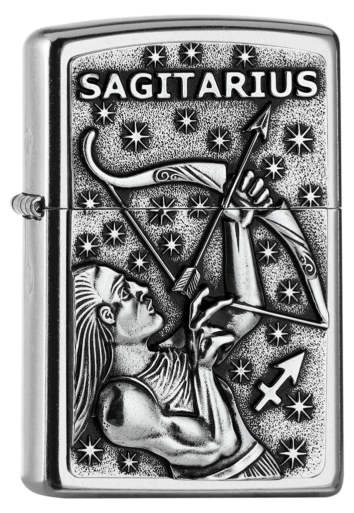 Accendino Zippo Sagittarius 2006505 segno zodiacale Immagine del prodotto 