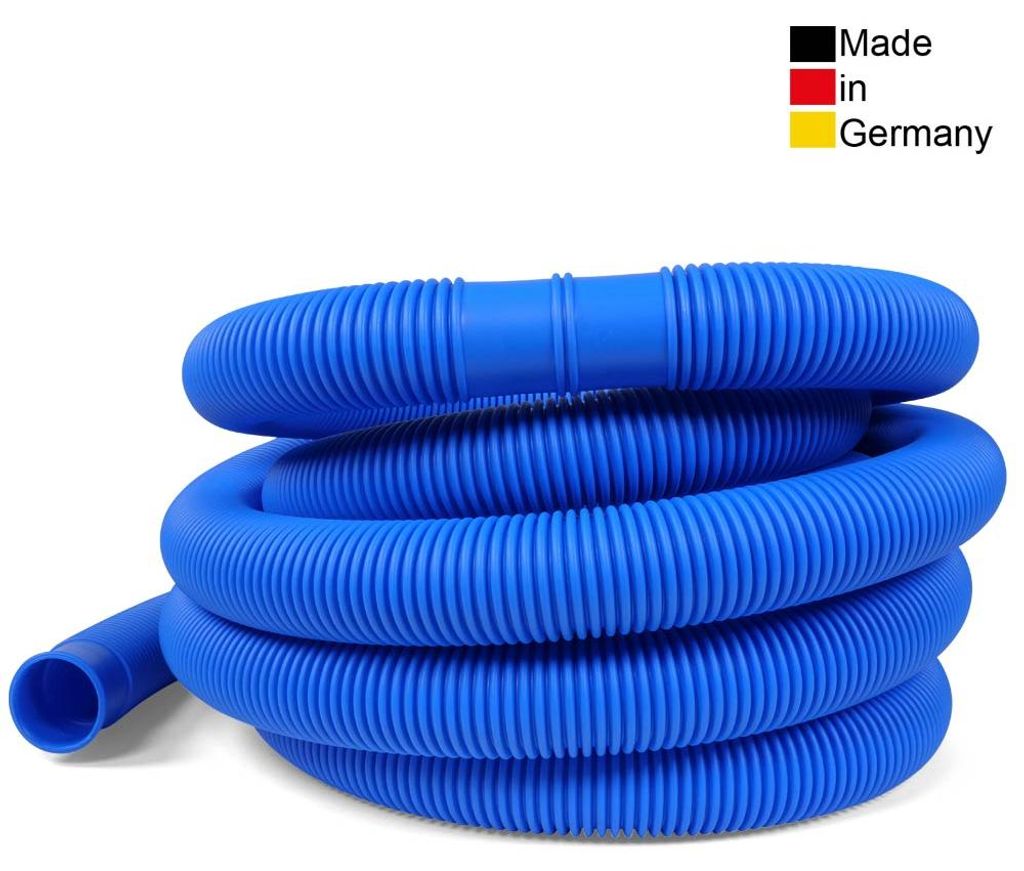 6,00m Schwimmbad Schlauch, blau Ø 38mm (1 1/2') Produktbild 