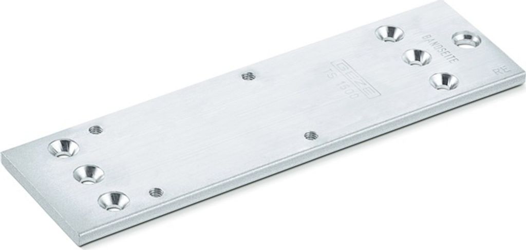 Geze Montageplatte für TS 1500 weiß RAL 9016 - 29685