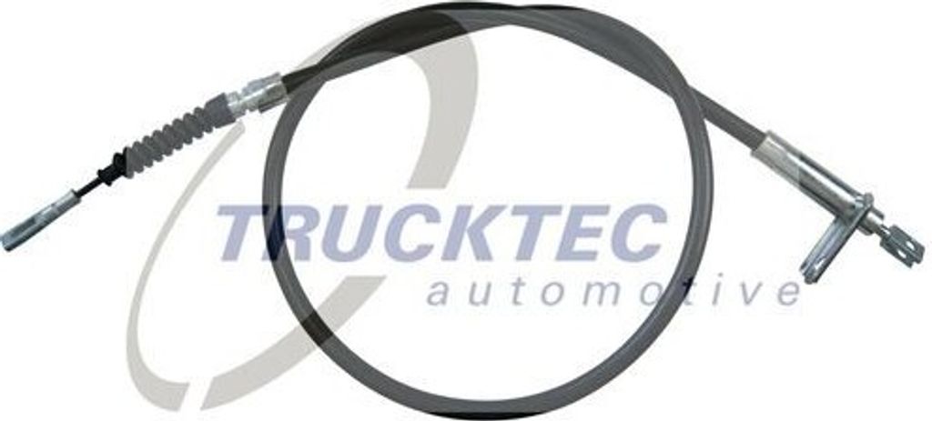 TRUCKTEC AUTOMOTIVE Handbremsseil Seilzug Feststellbremse passend für MERCEDES-BENZ S-Klasse Limousine (W140) Rechts 02.35.418