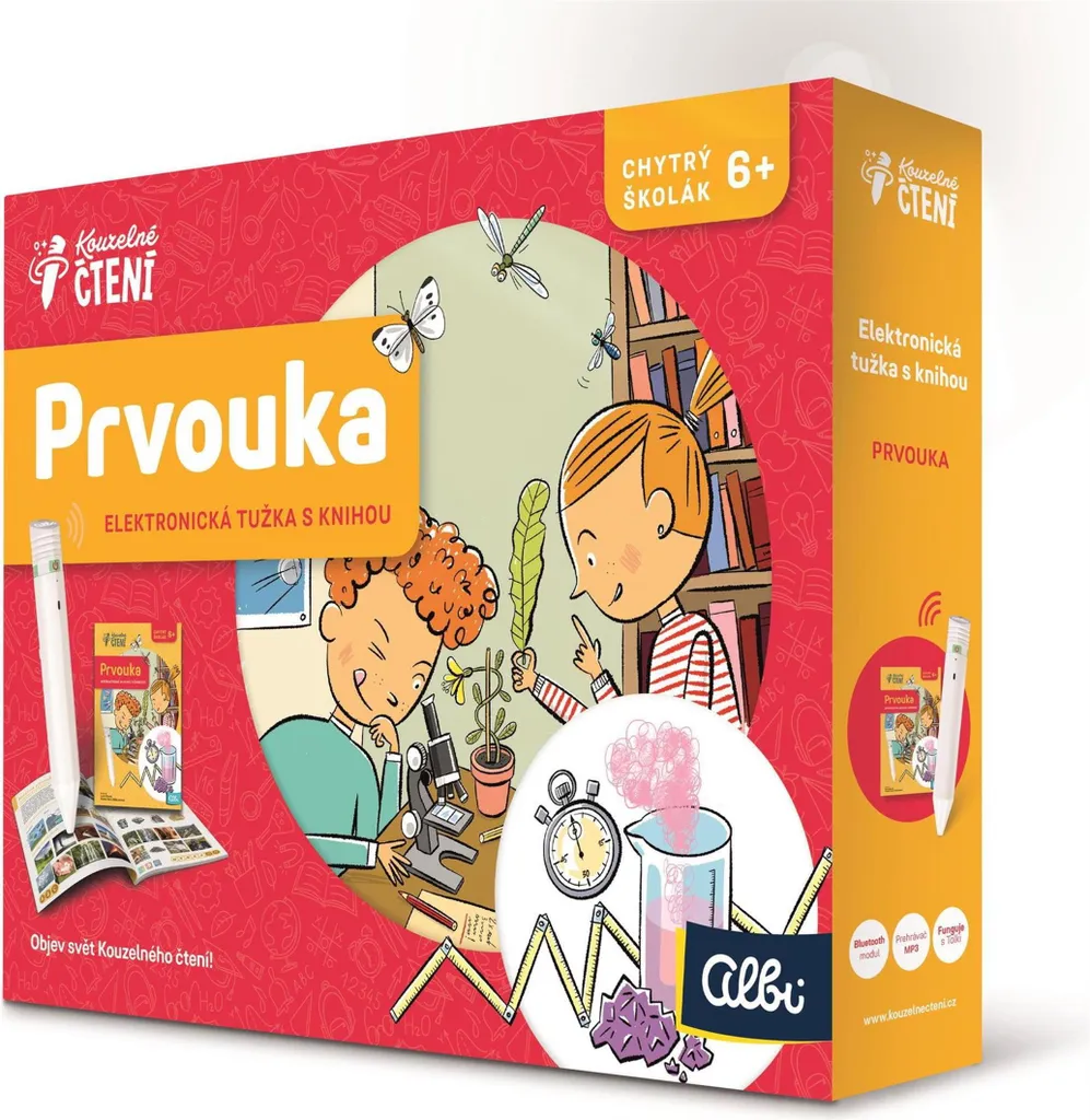 Livre Parlant Interactif Kouzelné čtení 2.0 pour Apprendre en S'amusant