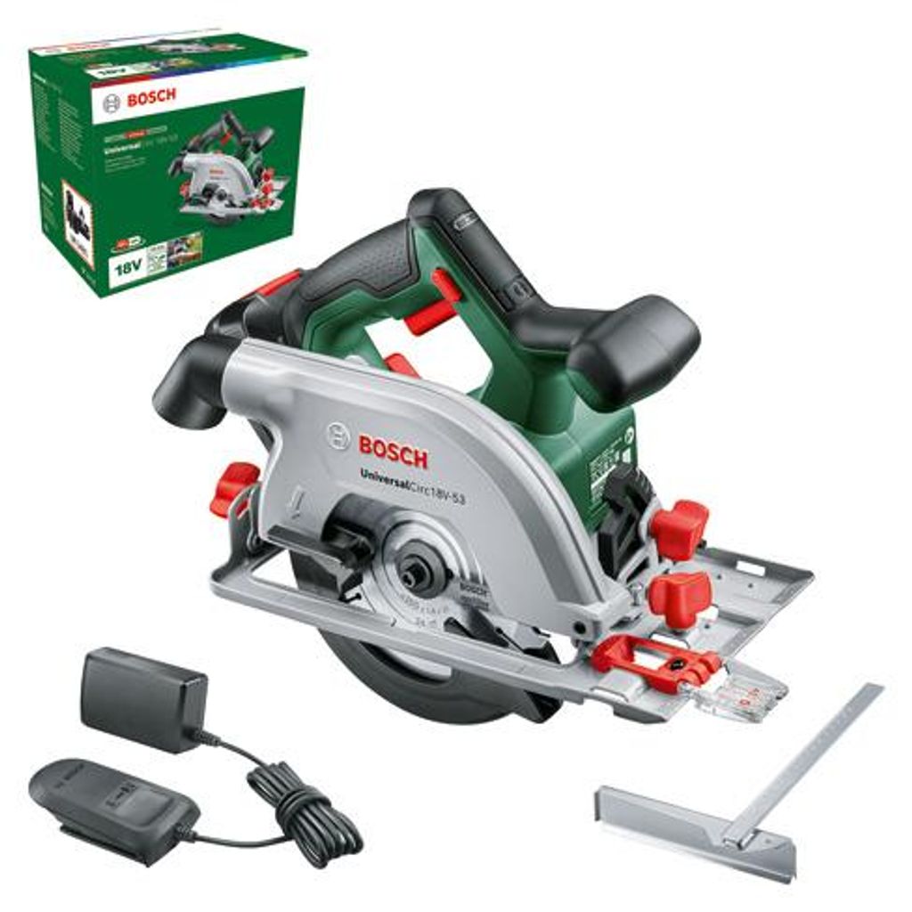 Akku-Kreissäge UniversalCirc 18V-53, 1 x Akku PBA 18V 2.5Ah Produktbild 