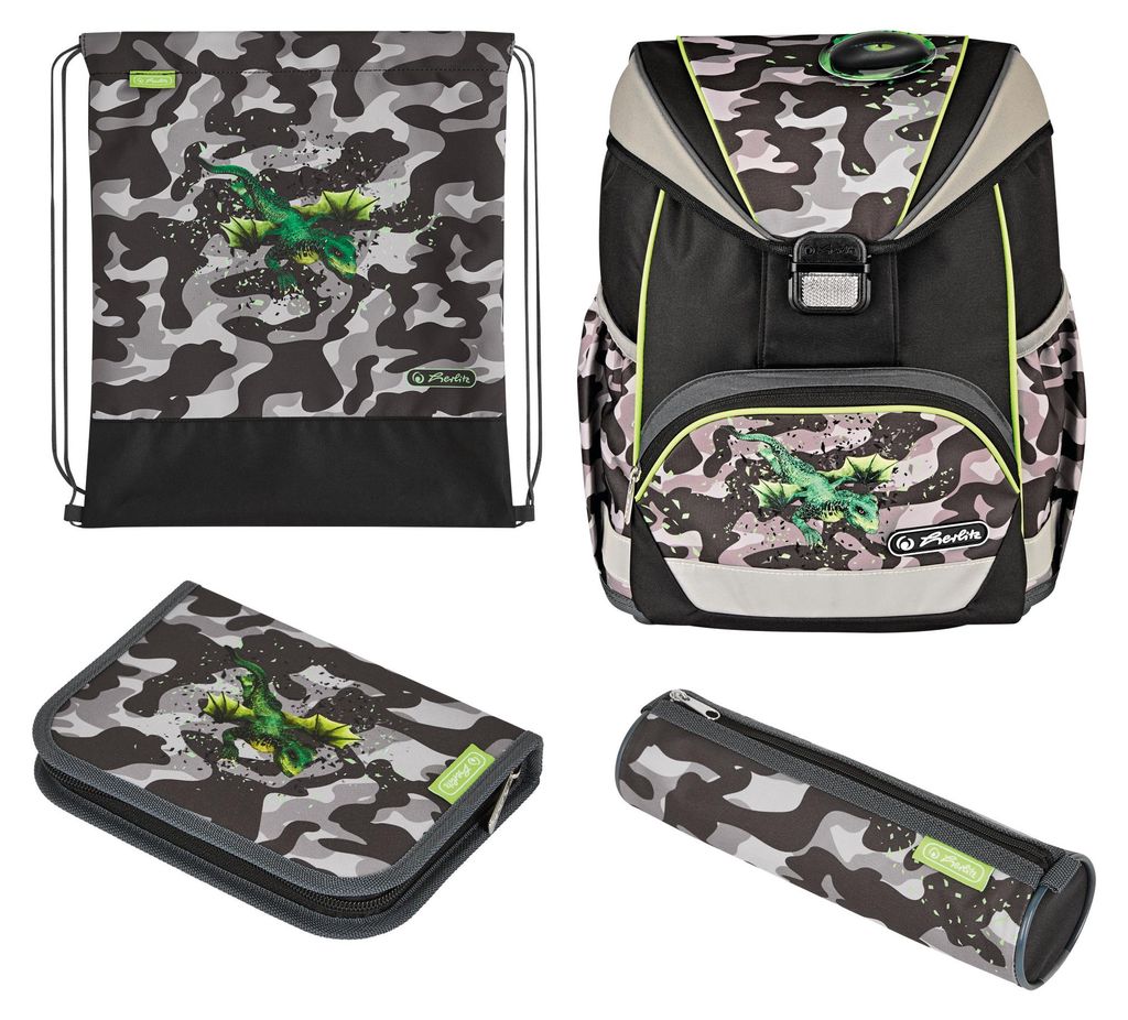 UltraLight Plus Camo Dragon, Schulranzen Produktbild 