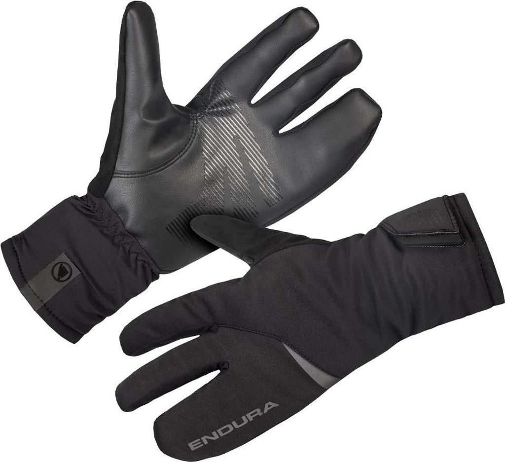 Endura Freezing Point Lobster Handschuh schwarz M - Winter-Radhandschuh mit g...