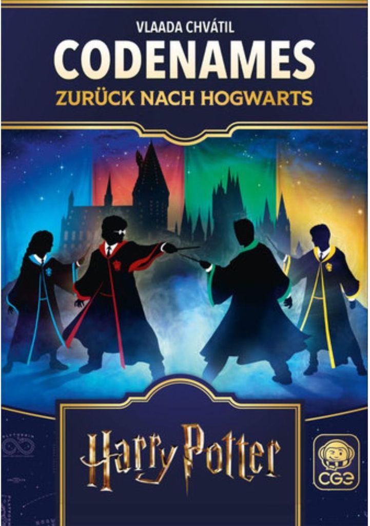 HeidelBÄR Games GmbH Codenames Zurück nach Hogwarts Produktbild 