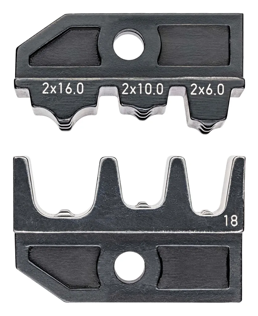 Jeu de sertissage KNIPEX haute précision pour embouts Twin isolés