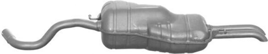 IMASAF 71.18.57 Endschalldämpfer für VW Golf IV Variant (1J5) Auspuff