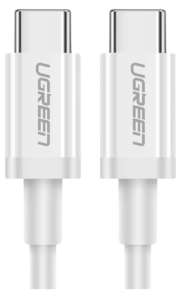 Ugreen 60520, 2 m, USB C, USB C, USB 2.0, 480 Gbit/s, Weiß Produktbild 