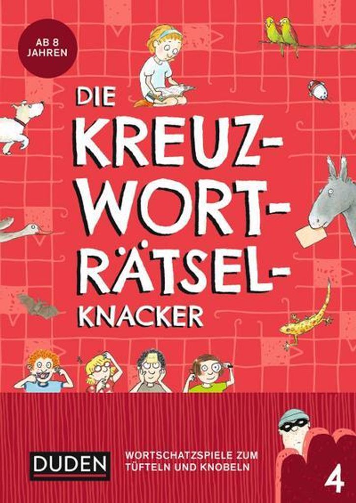 Die Kreuzworträtselknacker - ab 8 Jahren (Band 4) Immagine del prodotto 