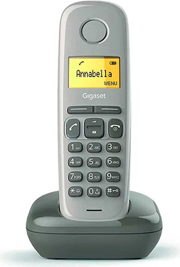 Gigaset A170 Rosso Bordeaux: Telefono Cordless DECT Affidabile in Offerta