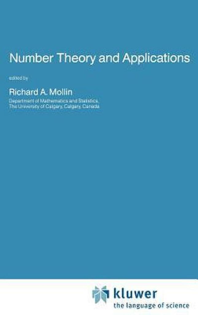 Number Theory and Applications