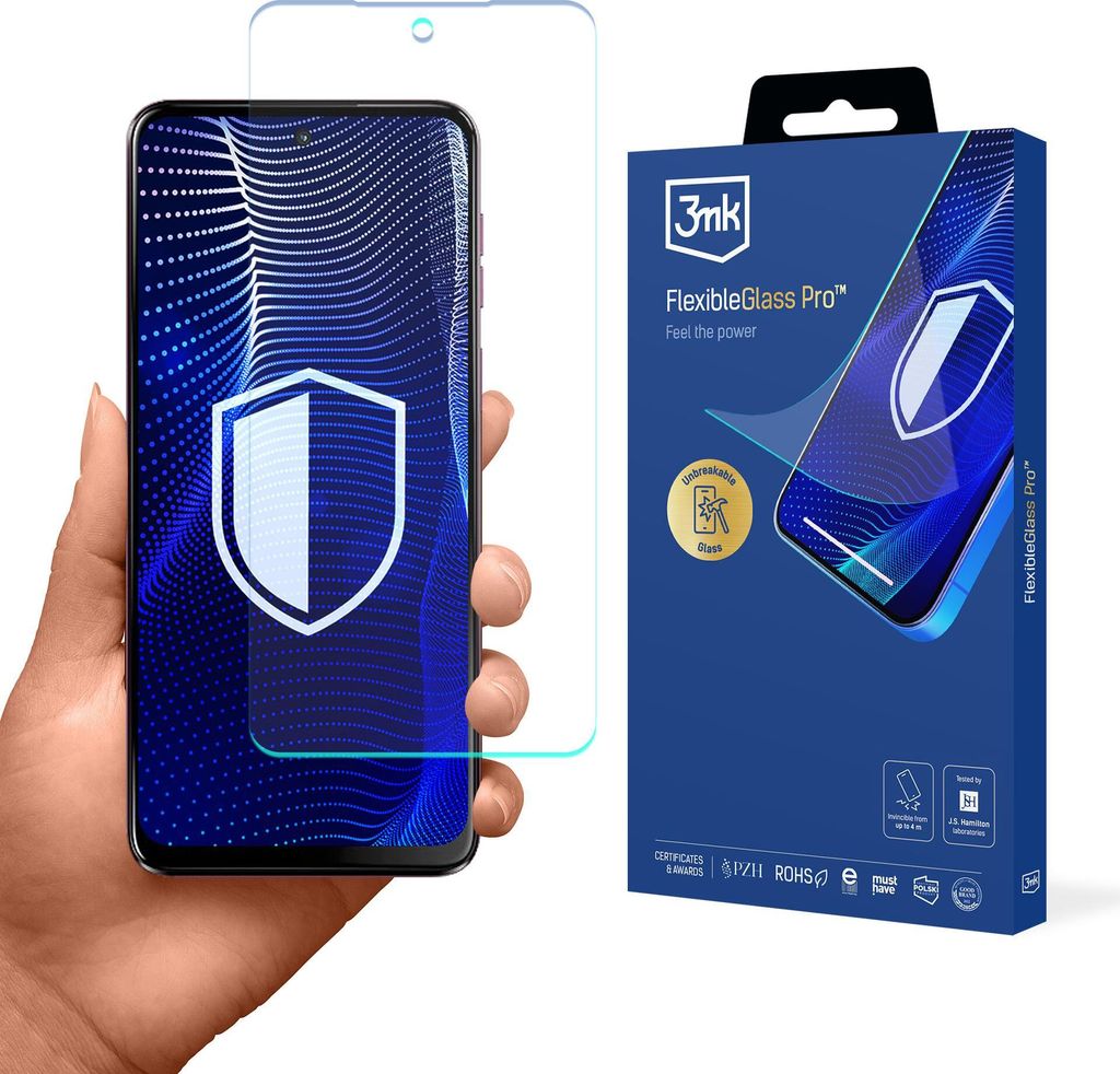 3mk Display Hybridglas FlexibleGlass Pro für Motorola Moto G 5G 2025 0,3mm