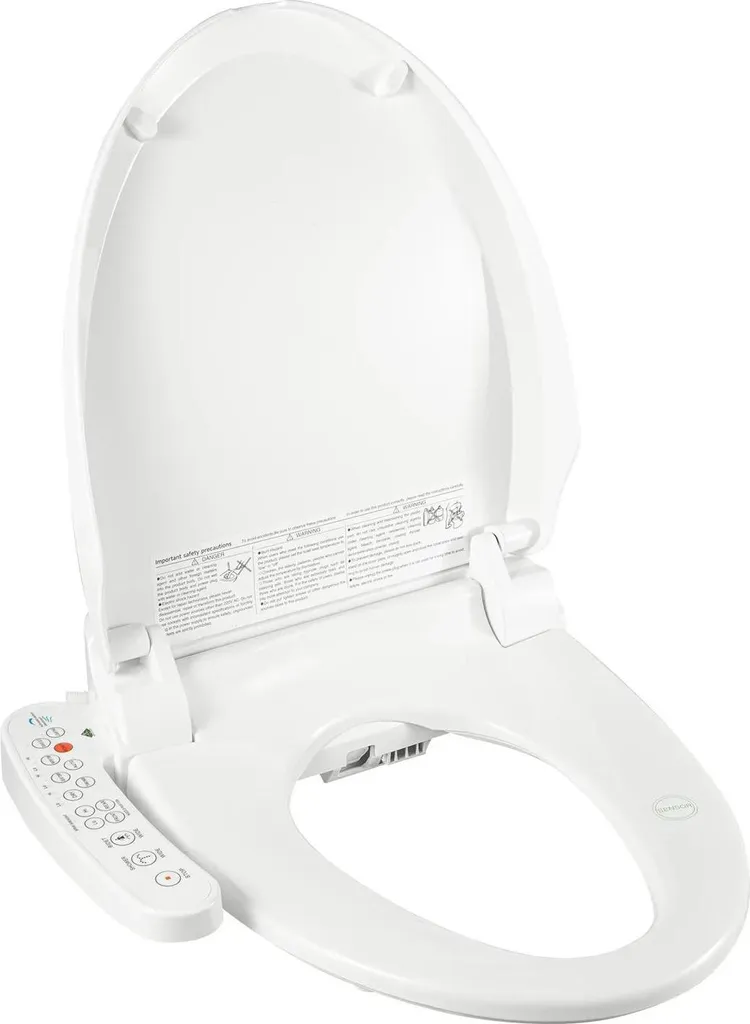 Abattant WC japonais électrique et chauffant avec filtration des odeurs