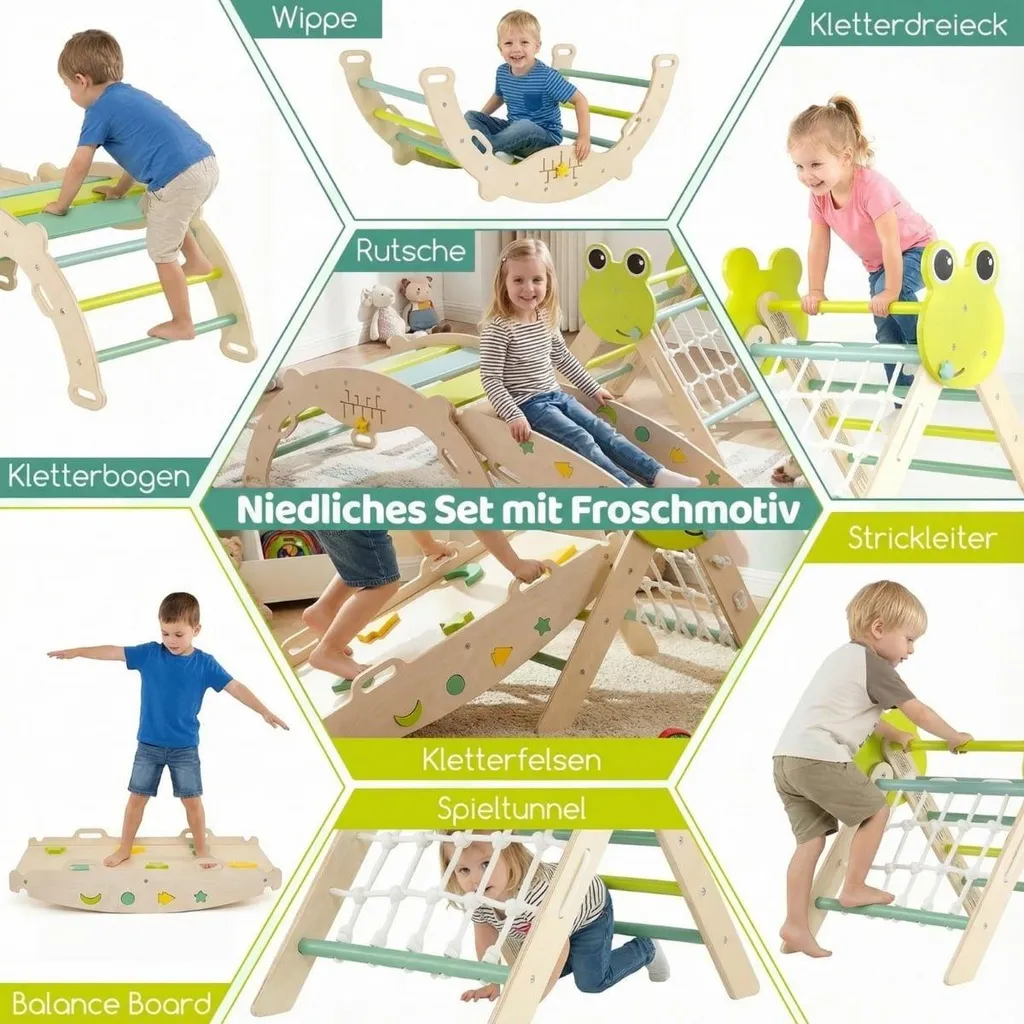 Structure d'escalade 3 pièces pour enfants : solution contre l'ennui - 4