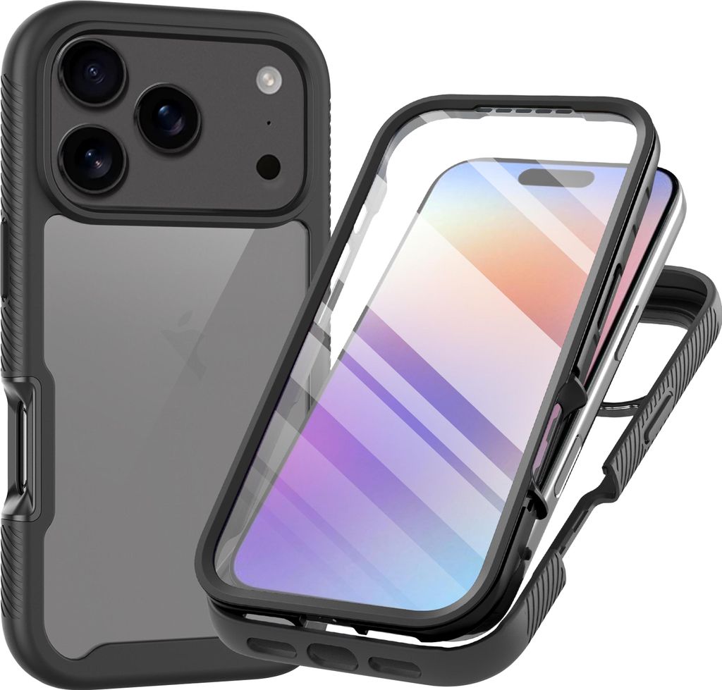 Hülle Apple iPhone 17 Pro Max Schutzhülle - Cazy - Schwarz Produktbild 