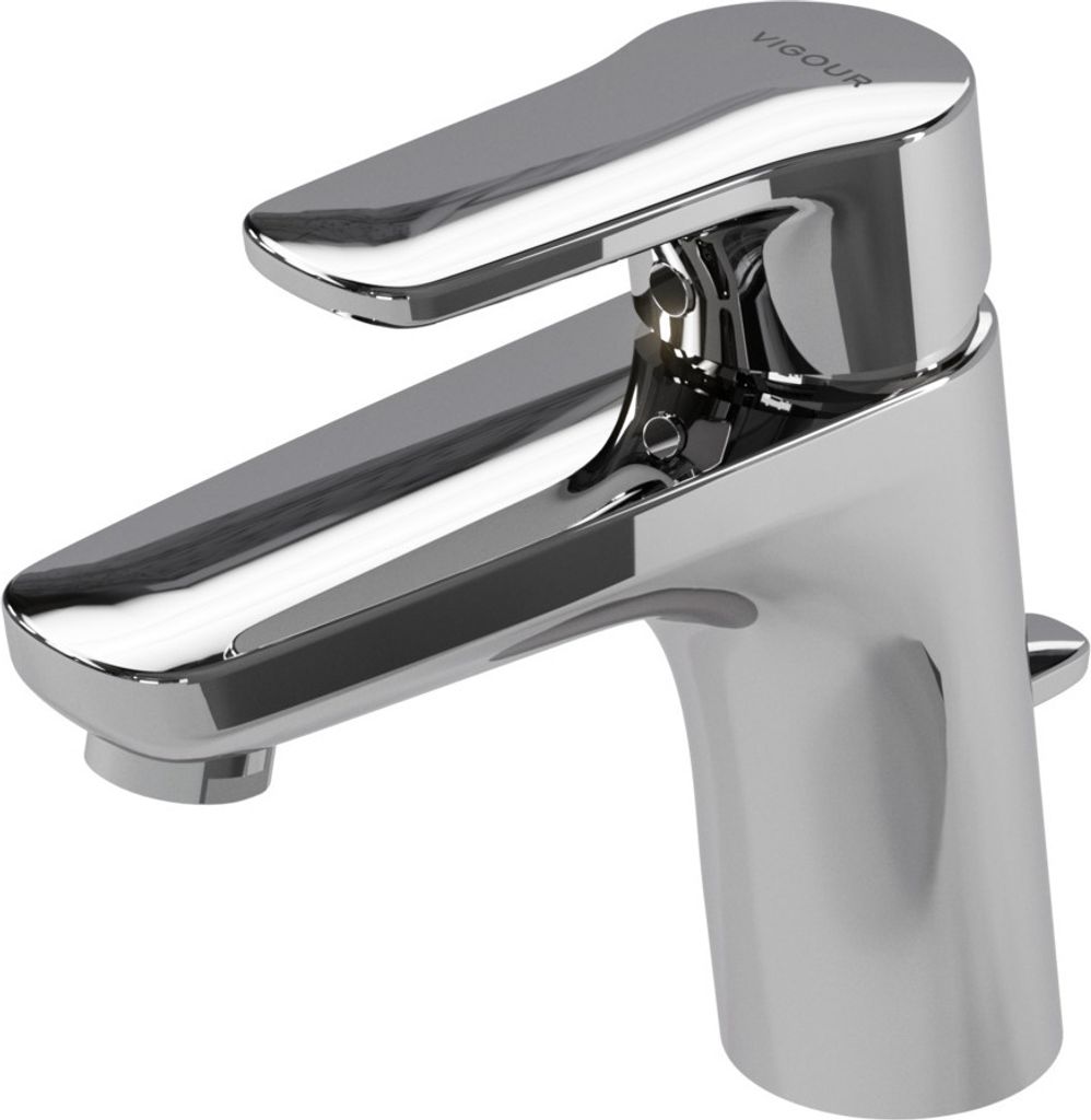 VIGOUR Einhand-Waschtischbatterie derby mit Ablaufgarnitur Produktbild 3