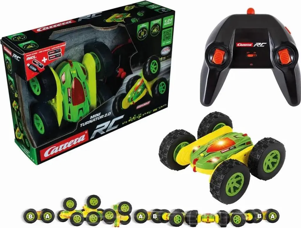 Carrera RC Mini Turnator 2.0 Voiture Télécommandée Antichoc Inusable - 11