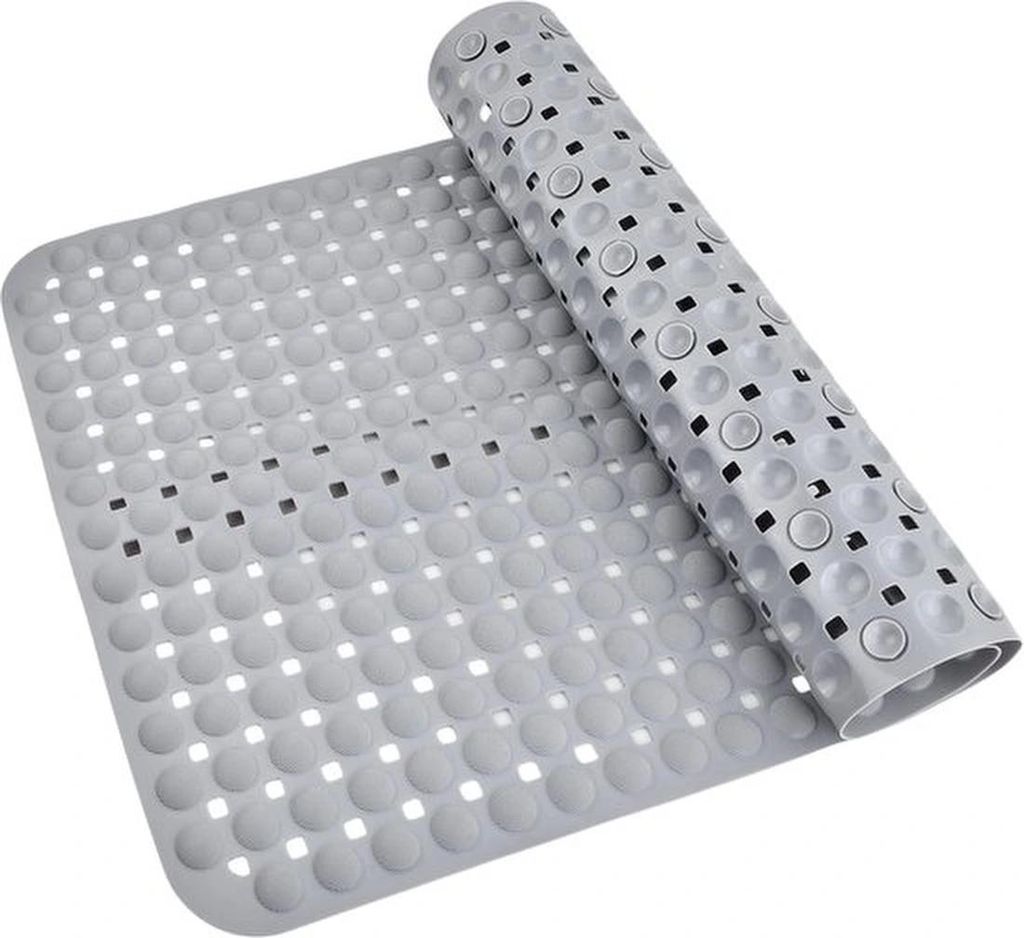 Unyqoos rutschfeste Duschmatte mit starken Saugnäpfen und schnell trocknendem Design für das Badezimmer