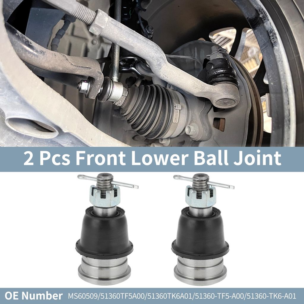 2 Stück Vordere Untere Kugelgelenk-Set Nr. 51360TK6A01 für Honda Fit 2009-2014 für Honda Insight 2010-2011 Aufh?ngung Untere Kugelgelenke MS6050...