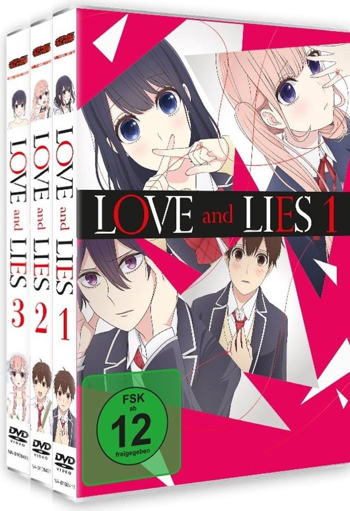 Love & Lies - Gesamtausgabe - Bundle - Vol.1-3 - [DVD] Produktbild 
