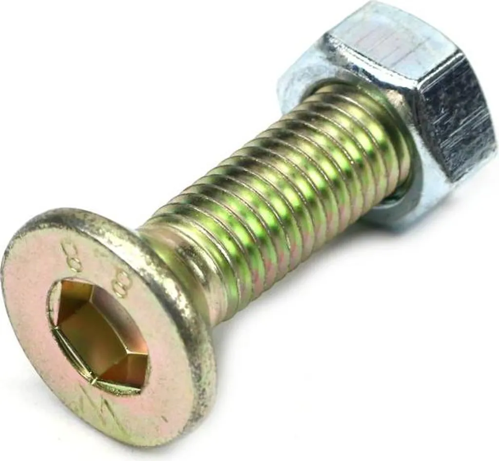 Jeu de 25 vis M12x45 Waryński DIN 7991 tête fraisée clé Allen 10 mm