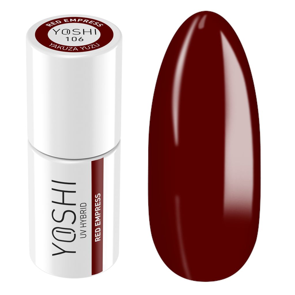 Yoshi | Hybrid-Nagellack - 106 Red Empress - Hybrid-Gellack Produktbild 