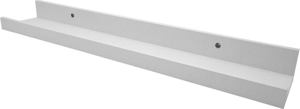 Bilderleiste Wandboard Wandregal weiß 55 cm Produktbild 