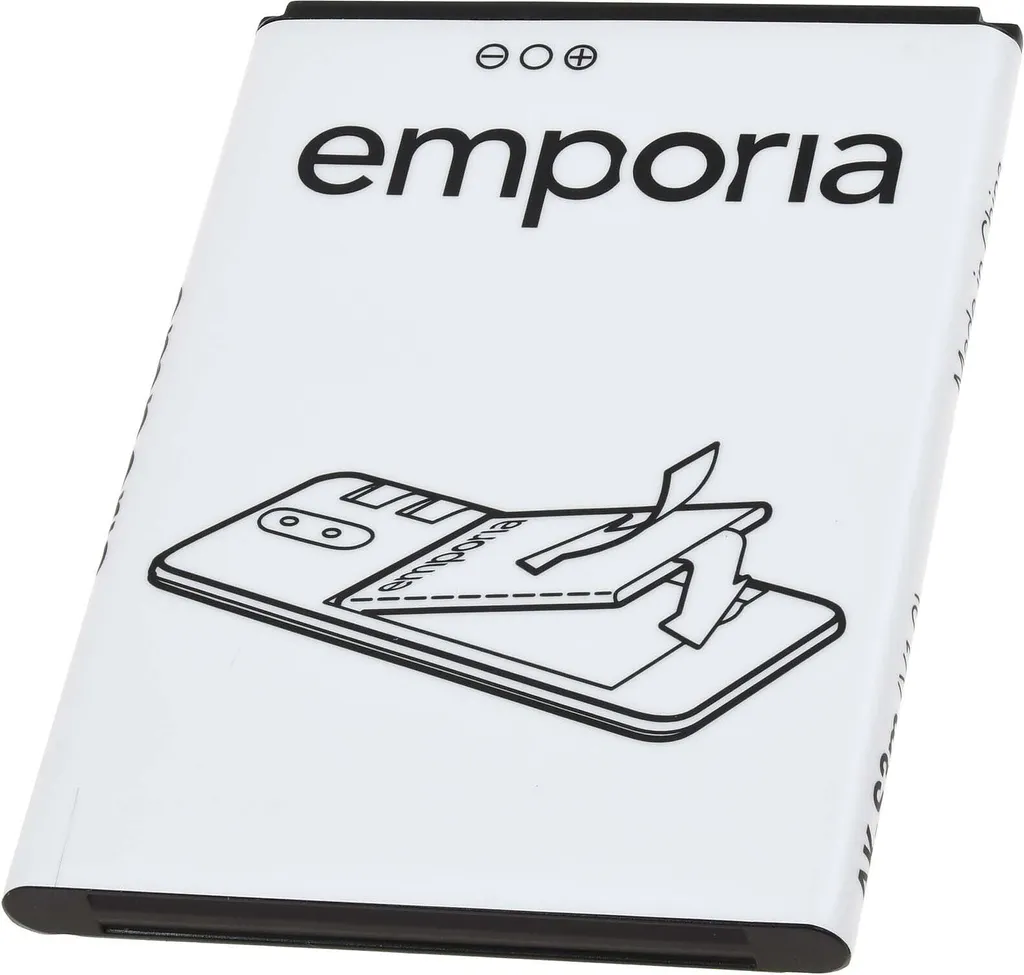 Batterie AK-S3M Haute Capacité pour Emporia Smart 4 et Smart 3 Mini Noir