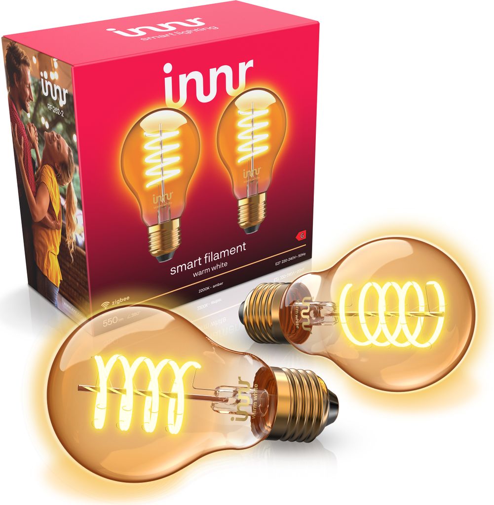 Innr Zigbee E27 LED, compatibile con Philips Hue*, lampada Immagine del prodotto 