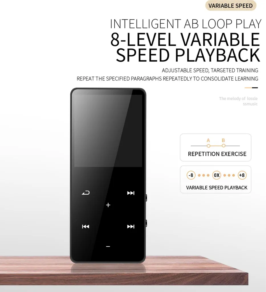 Lecteur MP3 Bluetooth Compact : Libérez de l'Espace sur votre Smartphone