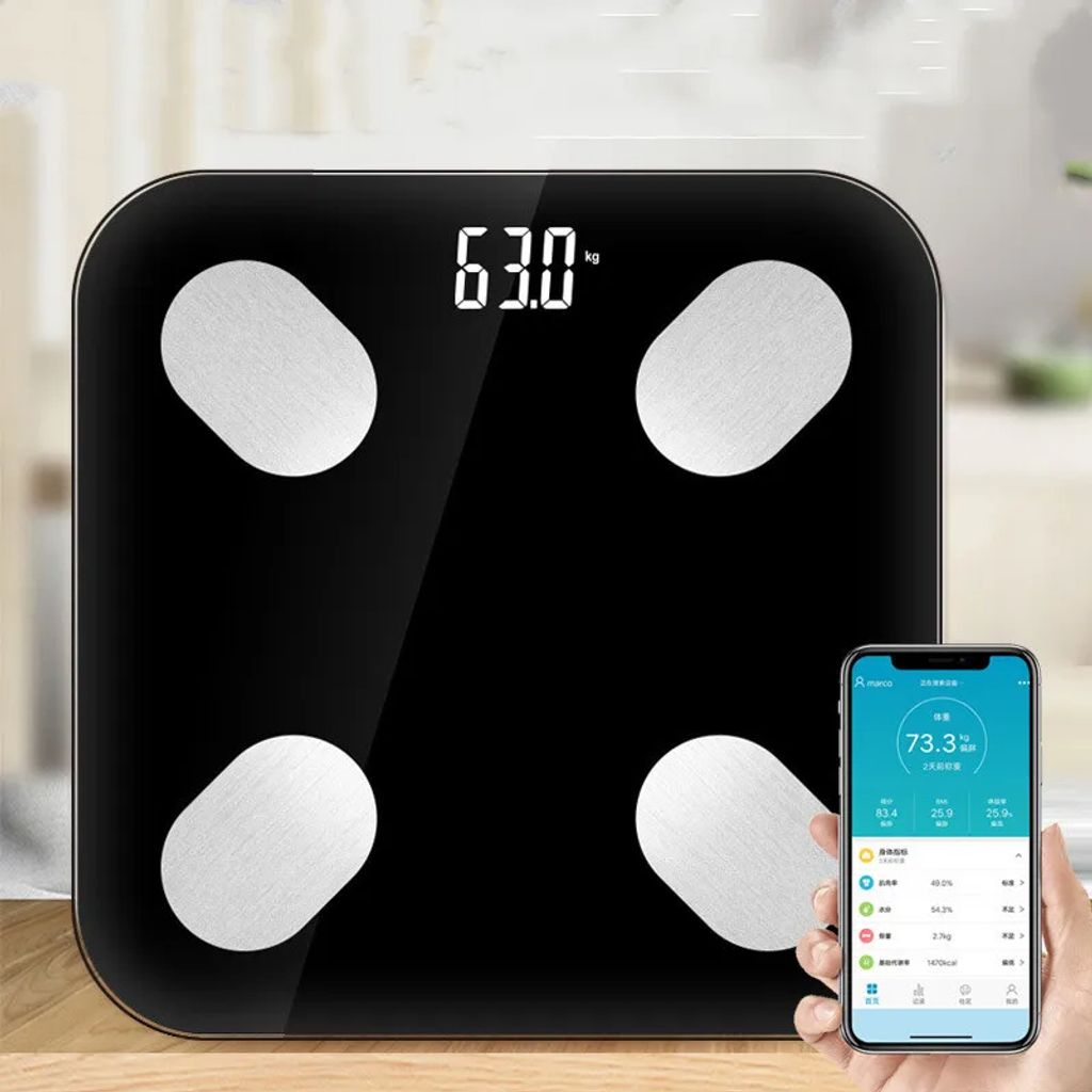 Körperfettwaage, Personenwaage Digital mit APP, Waage Produktbild 5