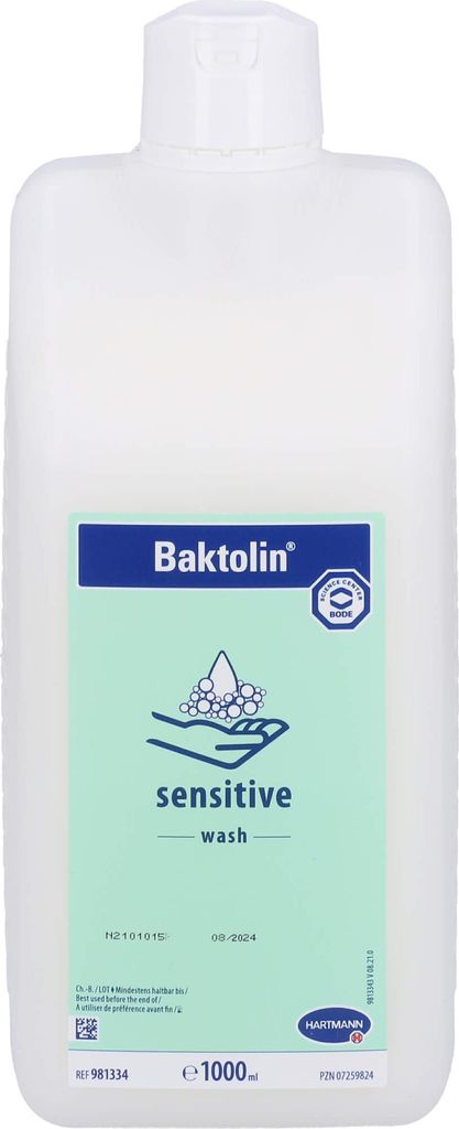 Baktolin sensitive wash milde Waschlotion, 1000 ml Lotion Produktbild 