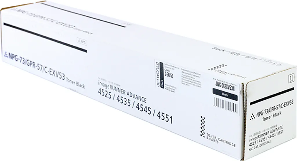 Toner noir Canon iR-4525 anti-traces remplace C-EXV53 0473C002