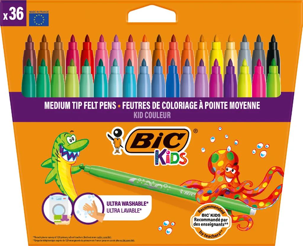 Offerta Scorta Scuola: BIC Kid Couleur 36 Pennarelli al Miglior Prezzo