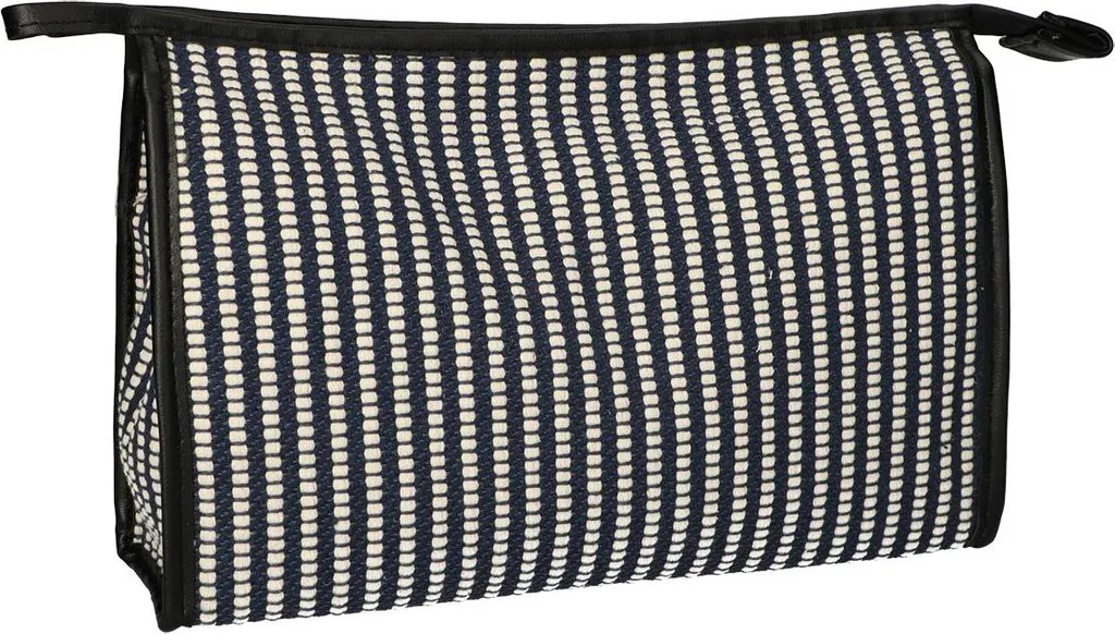 Borsa Toilette Traveller 30x20cm Righe Blu | Testata per Viaggi