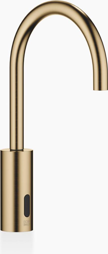 Dornbracht META Waschtischarmatur mit elektronischer Öffnungs-/Schließfunktion ohne Ablaufgarnitur, Batterie-/Netzbetrieb, 44521660-39